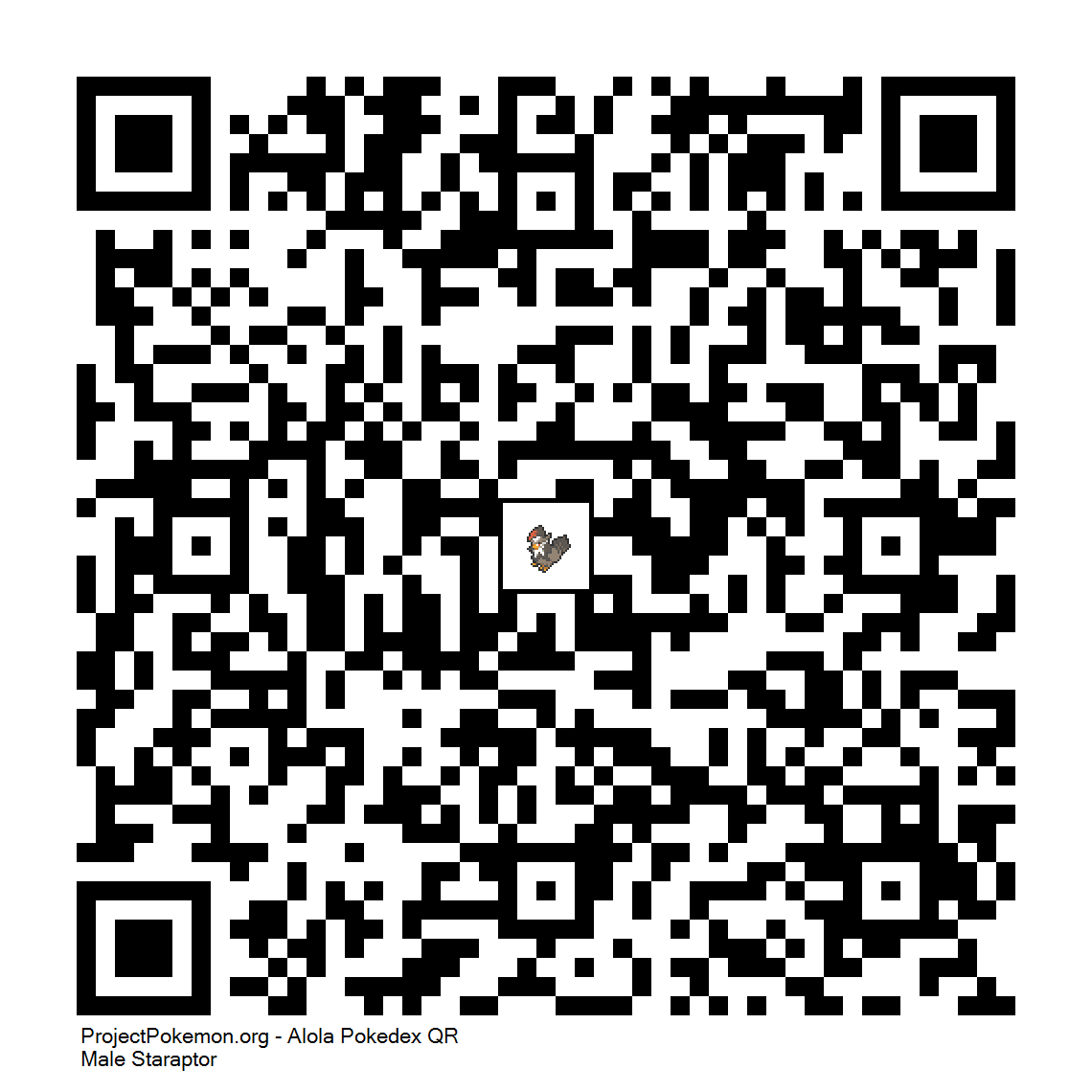 Cdigo QR de Staraptor